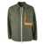 DUNO DUNO Burano jacket in green technical fabric GREEN