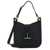 Tom Ford 'Tara' Black Handbag with T Signature Detail in Grainy Leather Woman BLACK