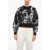 RODEBJER Two-Tone Ray Crew-Neck Sweater Black & White
