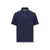 Brunello Cucinelli Brunello Cucinelli T-shirt and Polo PRUSSIAN BLUE+LIGHT GRAY