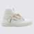 Off-White OFF-WHITE WHITE LEATHER OUT OF OFFICE HIGH TOP SNEAKERS WHITE/WHITE