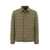 Herno HERNO Resort shirt down jacket in light stretch nylon LIGHT MILITARY GREEN