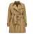 Burberry Burberry 'Kensington' Short Trench Coat Beige