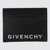 Givenchy GIVENCHY BLACK LEATHER G-CUT CARD HOLDER BLACK