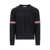 Thom Browne Thom Browne 4-Bar Striped Pattern Pullover BLUE