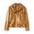 Palm Angels PALM ANGELS LEATHER JACKETS GOLD