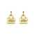 Marc Jacobs Marc Jacobs Mini Icon Earrings "The Tote Bag" GOLD
