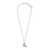 Marc Jacobs MARC JACOBS "PAVE KIKI BOOT" NECKLACE SILVER
