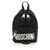 Moschino MOSCHINO QUILTED BACKPACK WITH LOGO BLACK