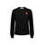 Comme des Garçons Comme Des Garçons Play V-Neck Sweater With Red Pixelated Heart Clothing Black