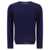 Brunello Cucinelli BRUNELLO CUCINELLI Lightweight cashmere and silk sweater BLUE