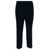 Michael Kors Blue Slim Crop Pants in Acetate Blend Woman BLU