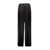 SAPIO SAPIO PANT WITH PLEATS IN DOUBLE VISCOSE SATIN CLOTHING BLACK