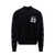 Off-White Off-White Cotton Crew-Neck Sweatshirt Black