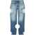 Off-White Off-White Meteor Cut-Out Straight-Leg Jeans VINTAGE BLUE NO COLOR