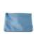 Orciani ORCIANI Navy blue leather clutch bag AZURE