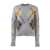 Roberto Collina Roberto Collina Alpaca Argyle Sweater GRAY