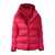 Herno Herno Satin And Lady Faux Fur Cape FUCHSIA