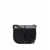 A.P.C. Betty  Crossbody Bag in Black Leather with Logo Woman BLACK