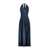 Rochas Rochas Maxi Dress In Japanese Chambray Clothing BLUE