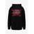 Maison Margiela MAISON MARGIELA COTTON LOGO HOODIE CLOTHING BLACK