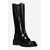 Maison Margiela Maison Margiela Knee-High Brushed Leather Boots Shoes Black