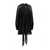 Maison Margiela MAISON MARGIELA LONG-SLEEVED MINI DRESS IN CHIFFON SILK CLOTHING BLACK