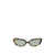 UNDERCOVER Undercover "Cat Eye" Sunglasses BROWN