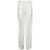 THE ATTICO The Attico Logo Trousers WHITE