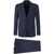 ZEGNA ZEGNA PURE WOOL SUIT CLOTHING BLUE
