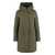 Woolrich Woolrich Military Technical Fabric Parka With Internal Removable Down Jacket GREEN