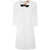 N°21 N°21 Three Quarter Sleeve Mini Dress Clothing WHITE
