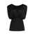 Jil Sander JIL SANDER VISCOSE TOP BLACK