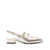 CAREL PARIS CAREL PARIS Peche metallic leather slingback ballet flats GREY