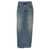 R13 R13 Midi Denim Skirt BLUE