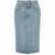 MM6 Maison Margiela Mm6 Maison Margiela Denim Midi Skirt BLUE