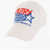 AUTRY Cotton Cap With Embossed Embroidery White