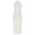 Balmain Balmain Monogrammed Knit Dress WHITE