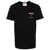 Moschino MOSCHINO T-SHIRT WITH EMBROIDERY BLACK