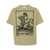 ETRO ETRO T-SHIRT WITH GRAPHIC PRINT GREEN