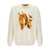 Palm Angels Palm Angels 'Burning Monogram' Sweatshirt WHITE