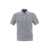 Brunello Cucinelli Brunello Cucinelli Linen And Cotton Half-Rib Knit Polo Shirt With Contrasting Detailing BLUE