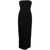 THE NEW ARRIVALS BY ILKYAZ OZEL THE NEW ARRIVALS BY ILKYAZ OZEL Strapless evening gown long dress BLACK