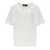 DSQUARED2 DSQUARED2 EASY FIT WHITE T-SHIRT WITH RHINESTONES White