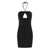 DSQUARED2 DSQUARED2 DOWNTOWN NIGHT OUT BLACK DRESS Black
