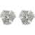 Alessandra Rich Crystal Earrings CRY-SILVER