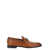 Salvatore Ferragamo Brown Loafers With Gancini Detail In Leather Man BROWN