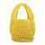 JW Anderson JW Anderson Popcorn Large Basket Bag YELLOW