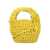 JW Anderson JW Anderson Popcorn Basket Bag YELLOW