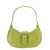 OSOI 'Hobo Brocle' Yellow Shoulder Bag in Hammered Leather Woman YELLOW